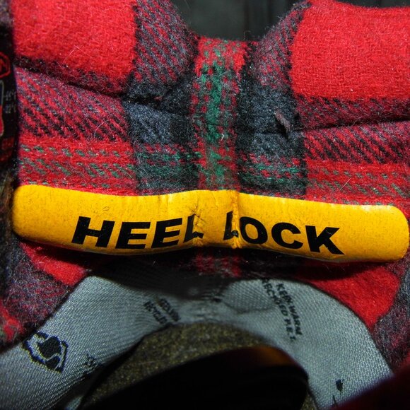 KEEN Targhee II Dark Earth/Red Plaid Leather Boots Mens Size 11 main image 4